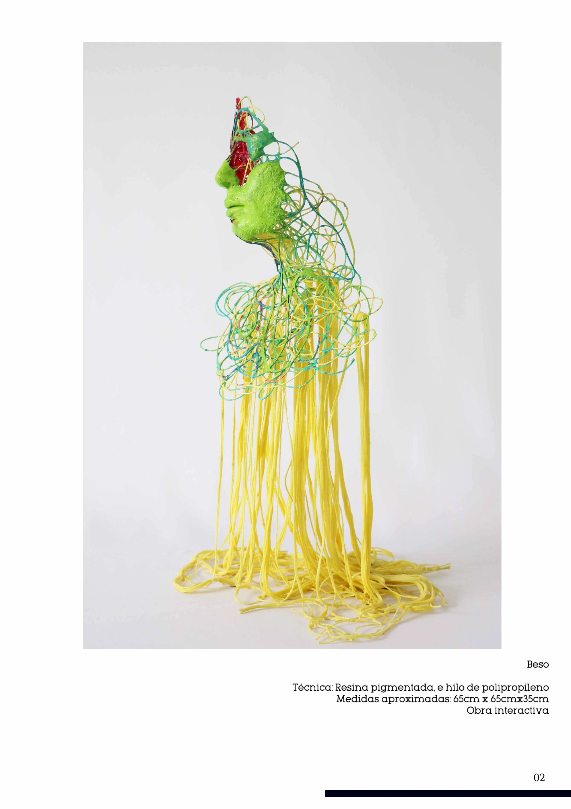 Escultura beso